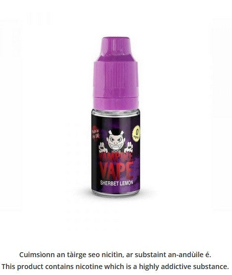 10ml Vampire Vape Sherbert Lemon