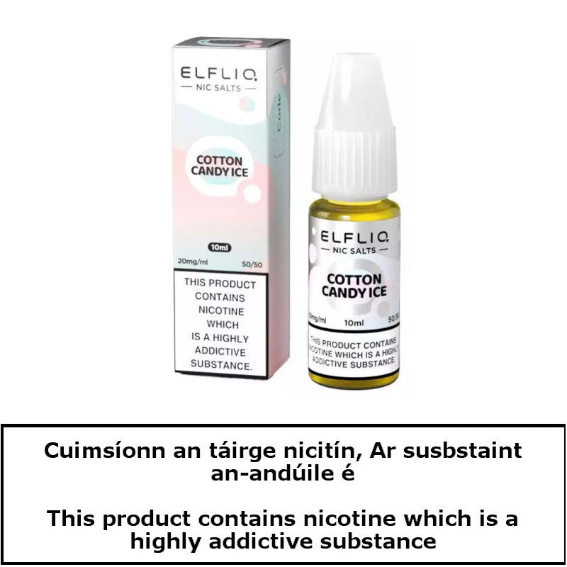10ml Elfliq Cotton Candy Ice (P&B Cloudd)