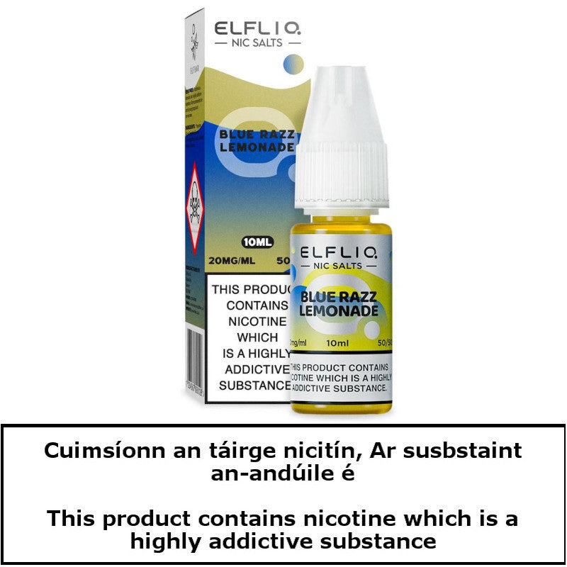 10ml Elfliq Blue Razz Lemonade