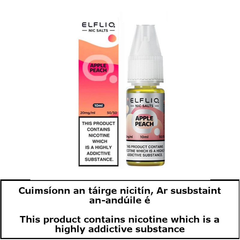 10ml Elfliq Apple Peach