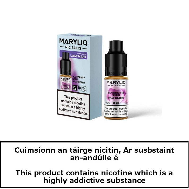 10ml Maryliq Blueberry Sour Raspberry