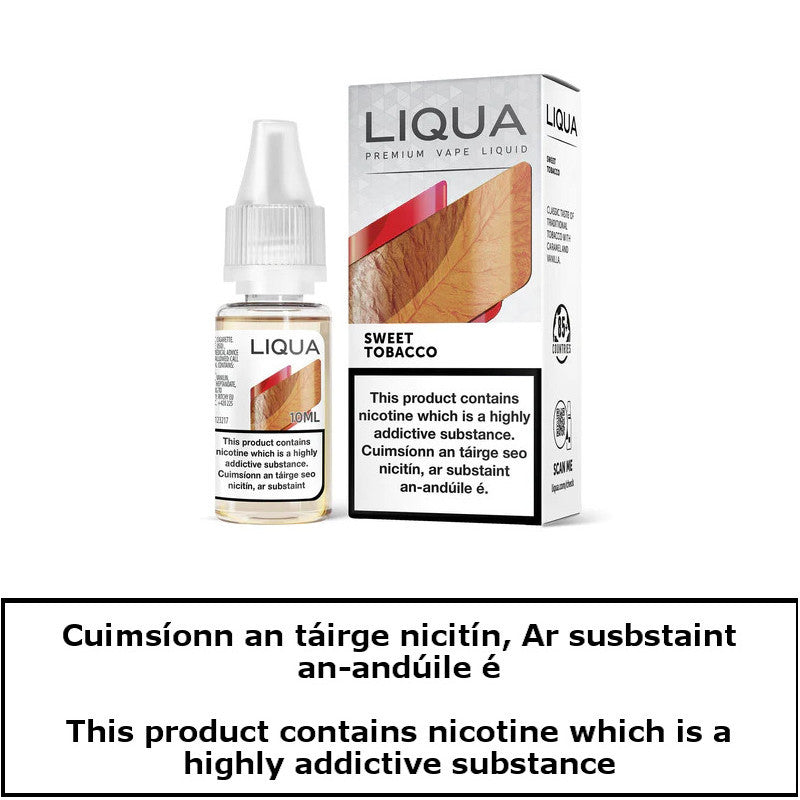 10ml Liqua Sweet Tobacco