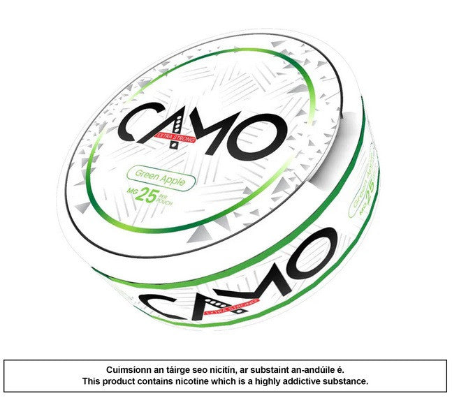 Camo Green Apple Nicotine Pouch