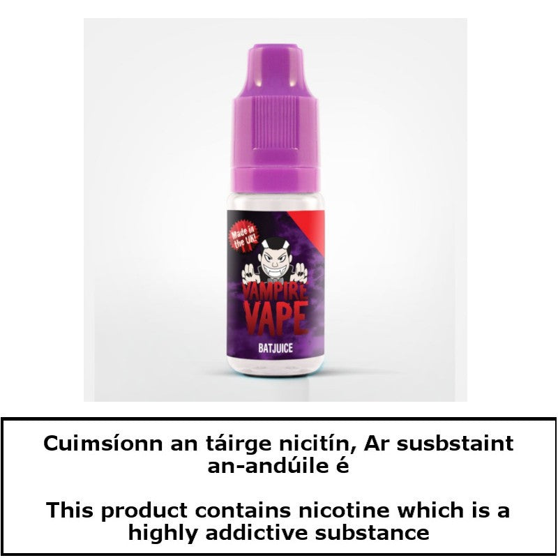 10ml Vampire Vape Bat Juice Ireland ezSmoke.ie 10ml Vampire Vape Bat Juice Ireland ezSmoke.ie