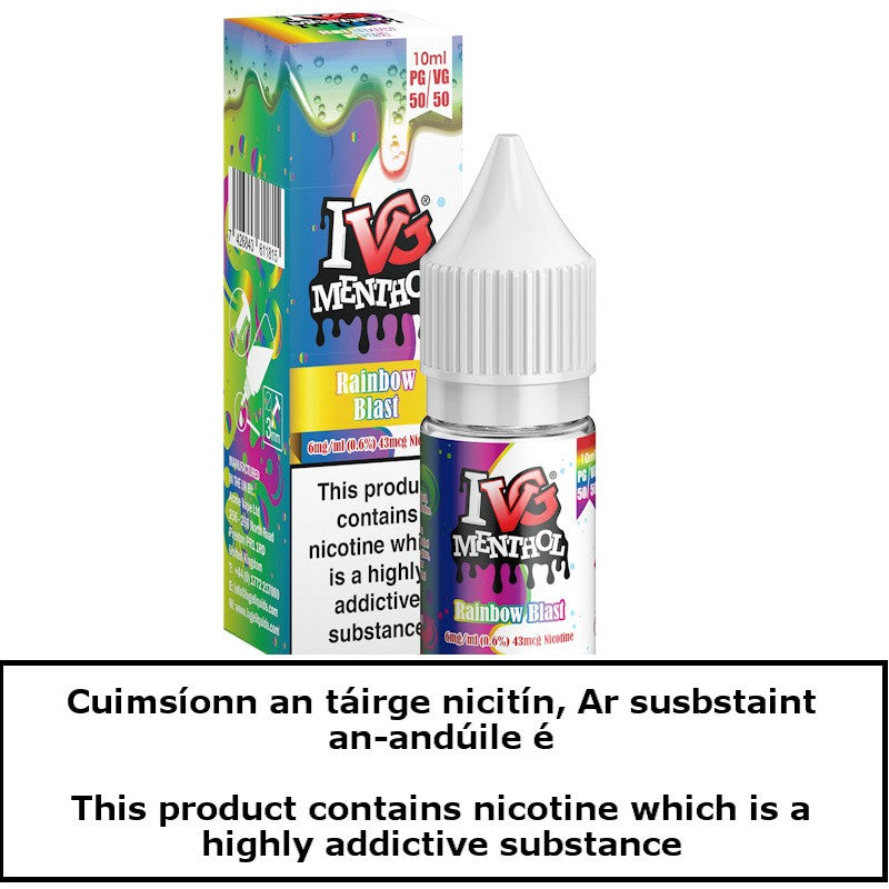 10ml I VG 50/50 - Rainbow Blast