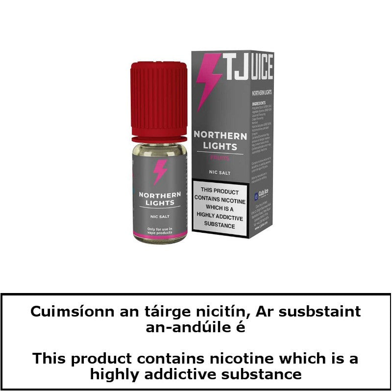 10ml T-Juice Northern Lights Nic Salt