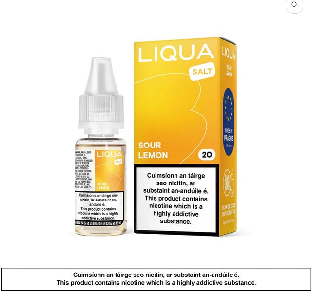10ml Liqua Salt Sour Lemon