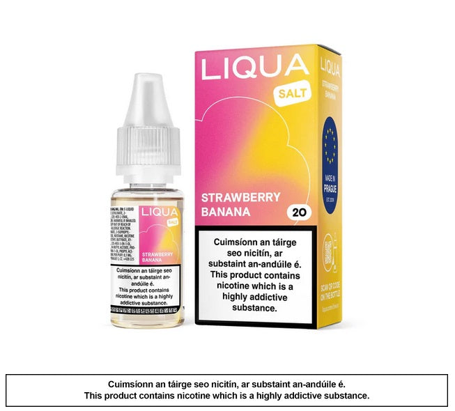 10ml Liqua Salt Strawberry Banana