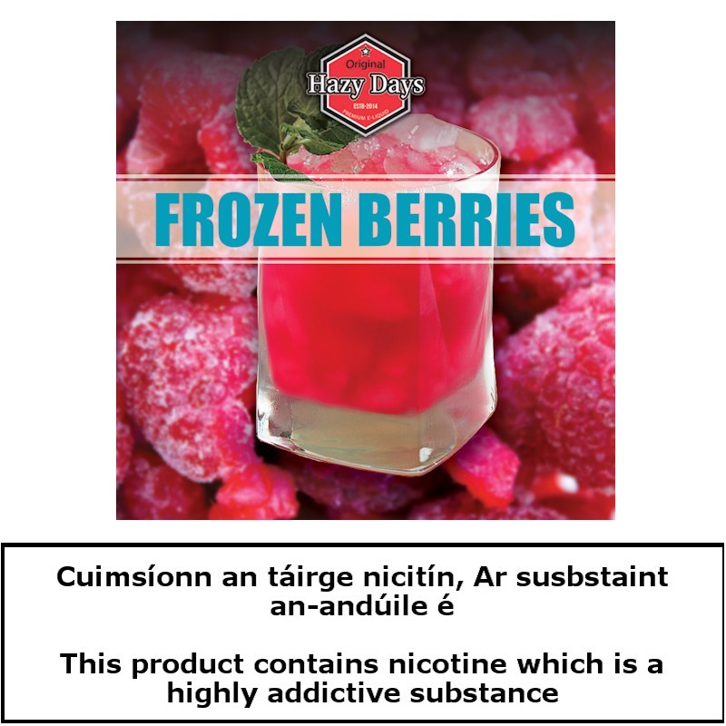 10ml Hazy Days Frozen Berries