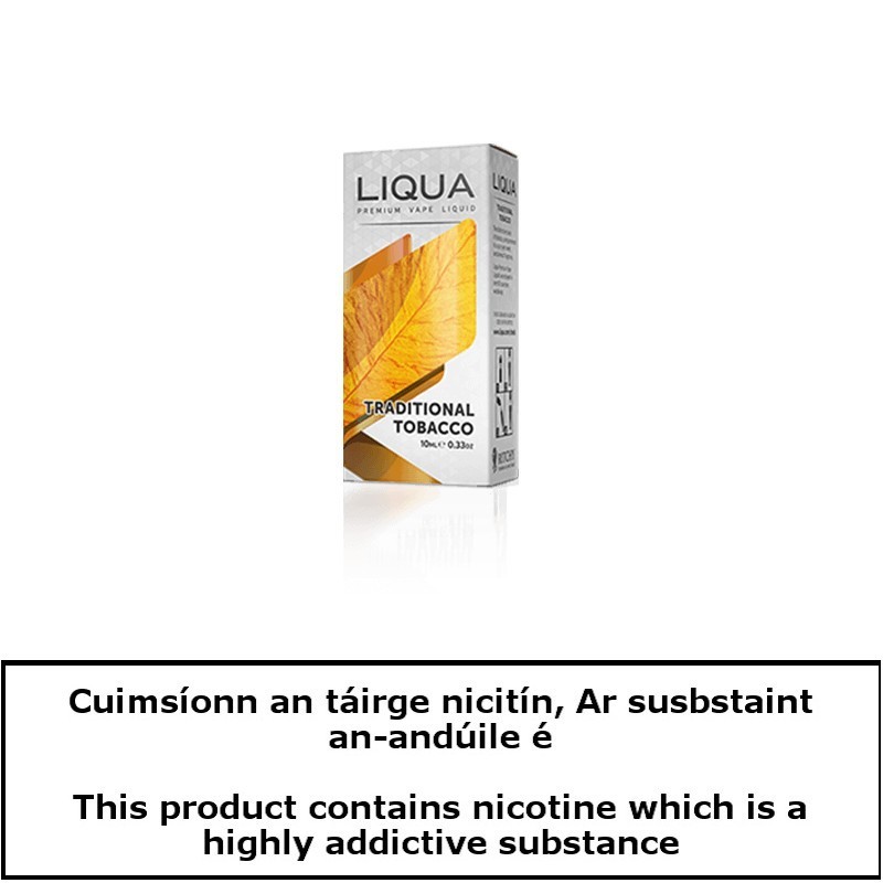 10ml Liqua Traditional Tobacco