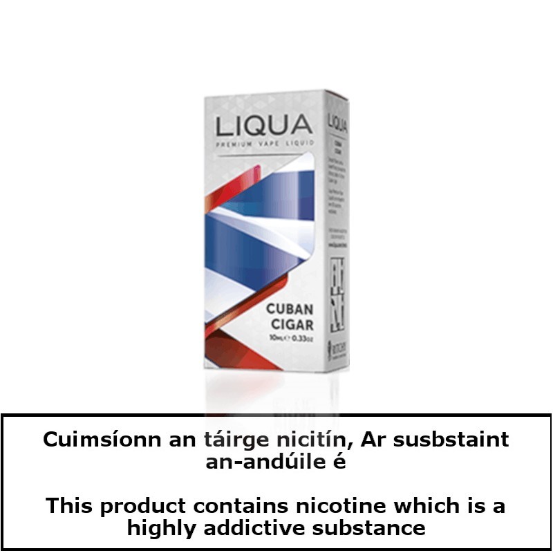 10ml Liqua Cuban Cigar