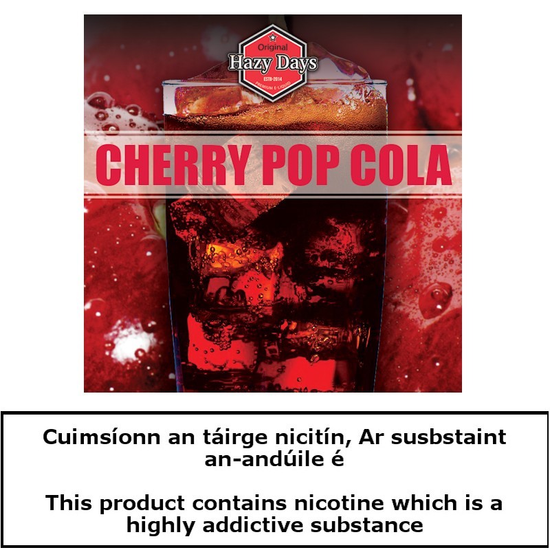 10ml Hazy Days Cherry Pop Cola