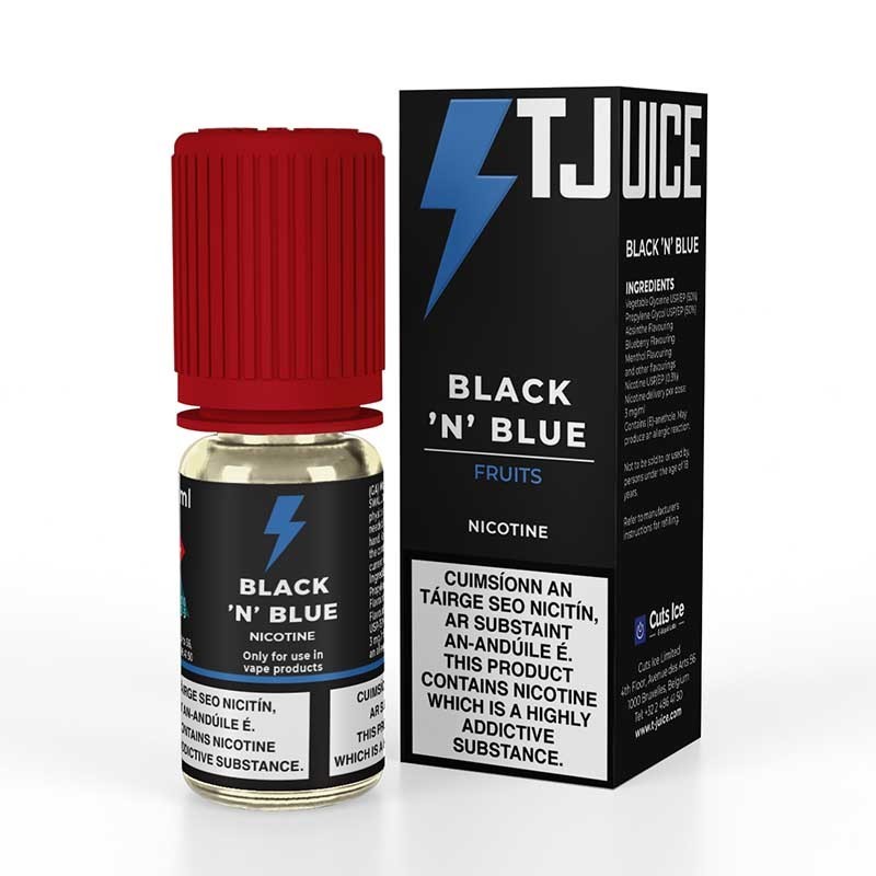 10ml T-Juice Black n Blue