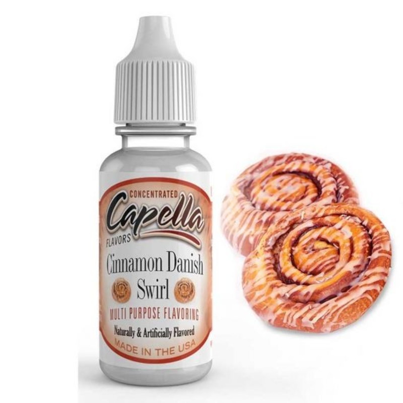 13ml Capella Cinnamon Danish Swirl
