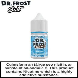 10ml Dr Frost Blue Raspberry Salt Nic