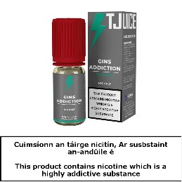10ml T-Juice Gins Addiction Nic Salt
