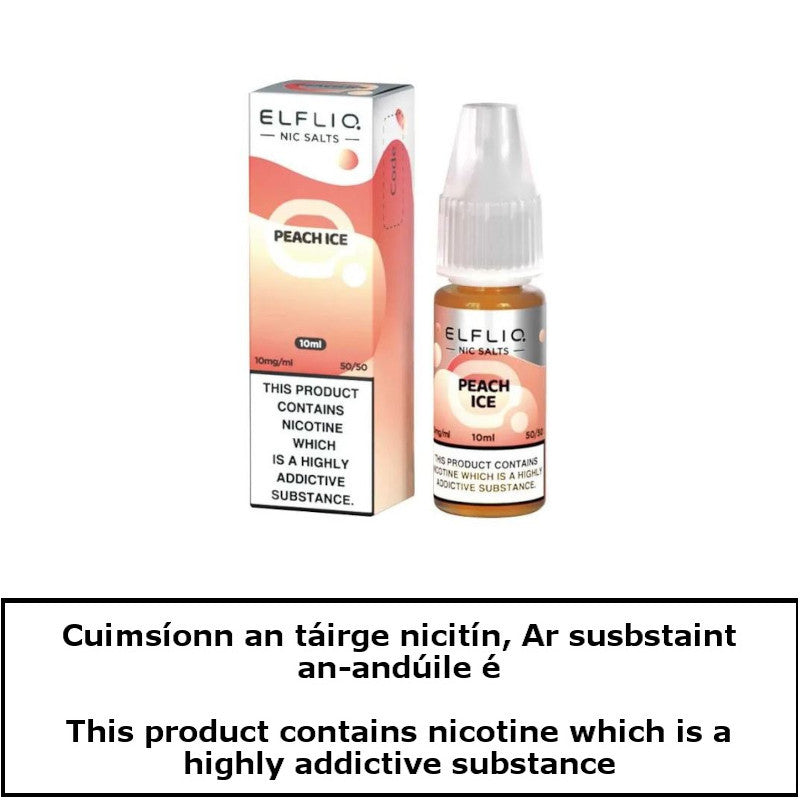 10ml Elfliq Peach Ice