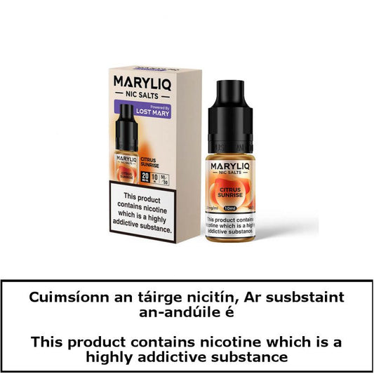 10ml Maryliq Citrus Sunrise