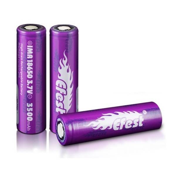 18650 Battery eFest IMR 18650 20A  3500mah