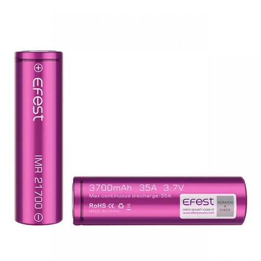 21700 Battery 3700mah Efest