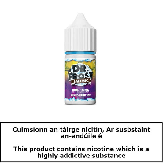 10ml Dr Frost Mixed Fruit Ice Salt Nic