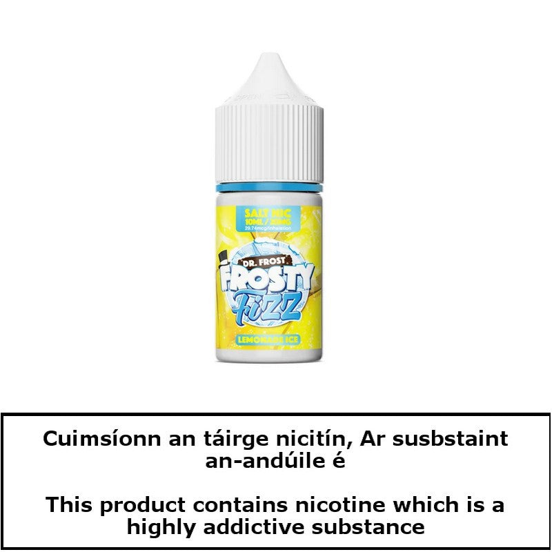 10ml Dr Frost Lemonade Fizz Nic