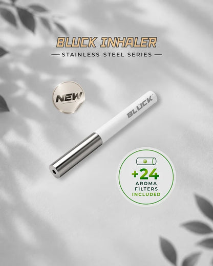 Bluck™ Nicotine Free Inhaler + 24 Aroma Crushball Filters