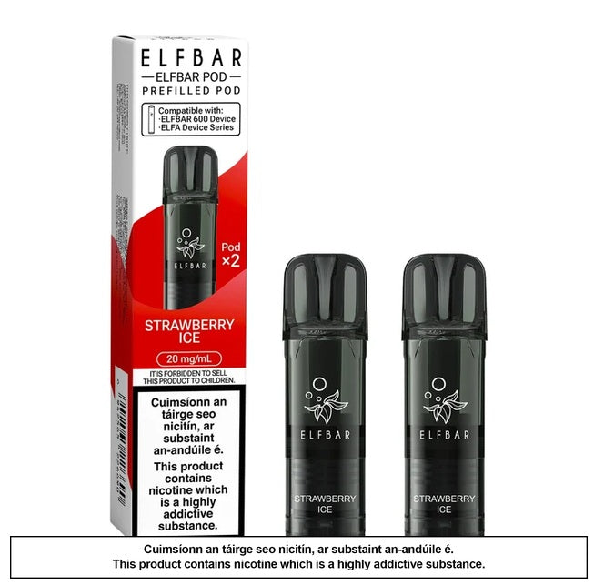 Elfbar 600 Prefilled Pod (2 Pack)