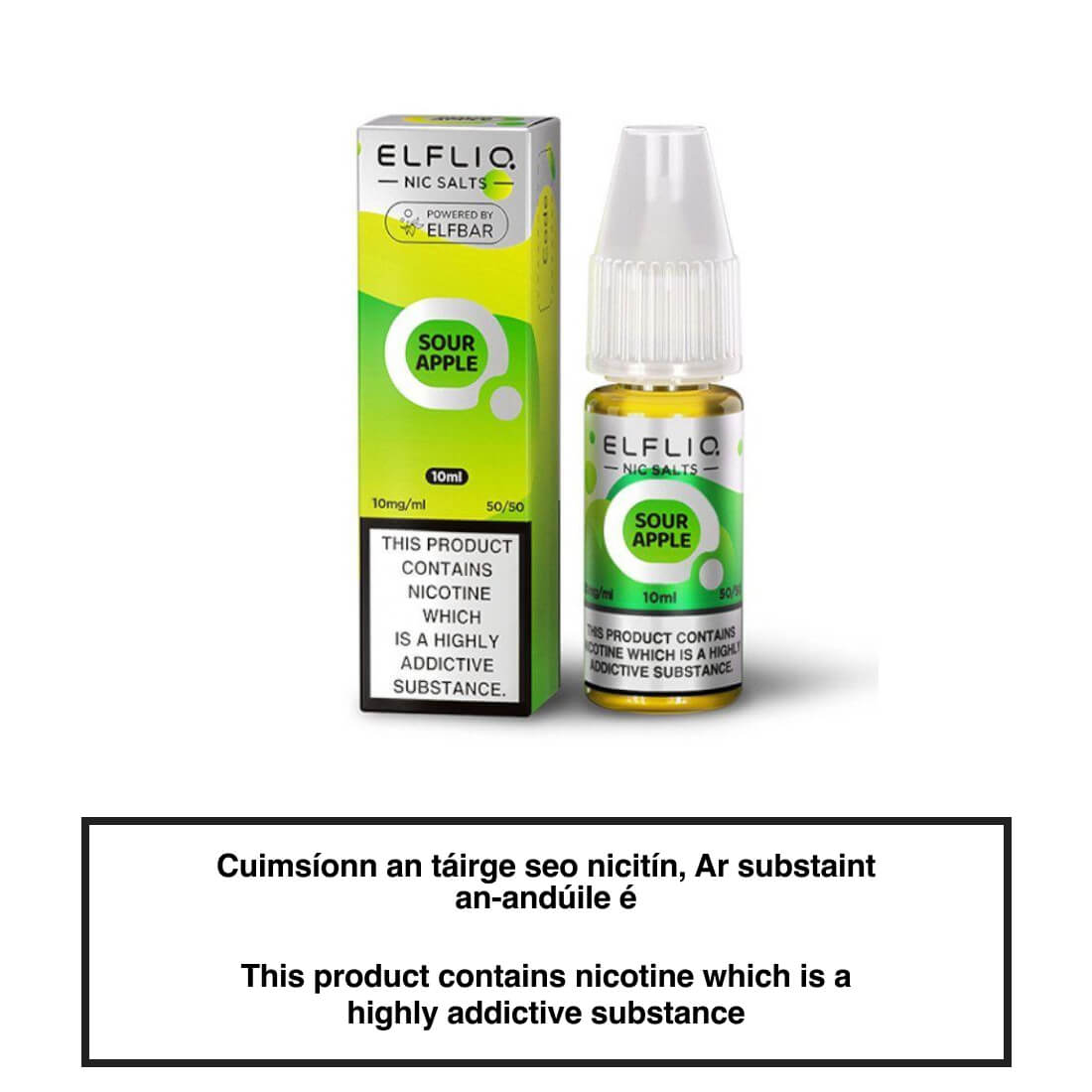 10ml Elfliq Sour Apple
